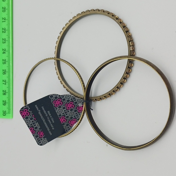 Paparazzi bronze trio set bracelets NWT - Picture 8 of 8